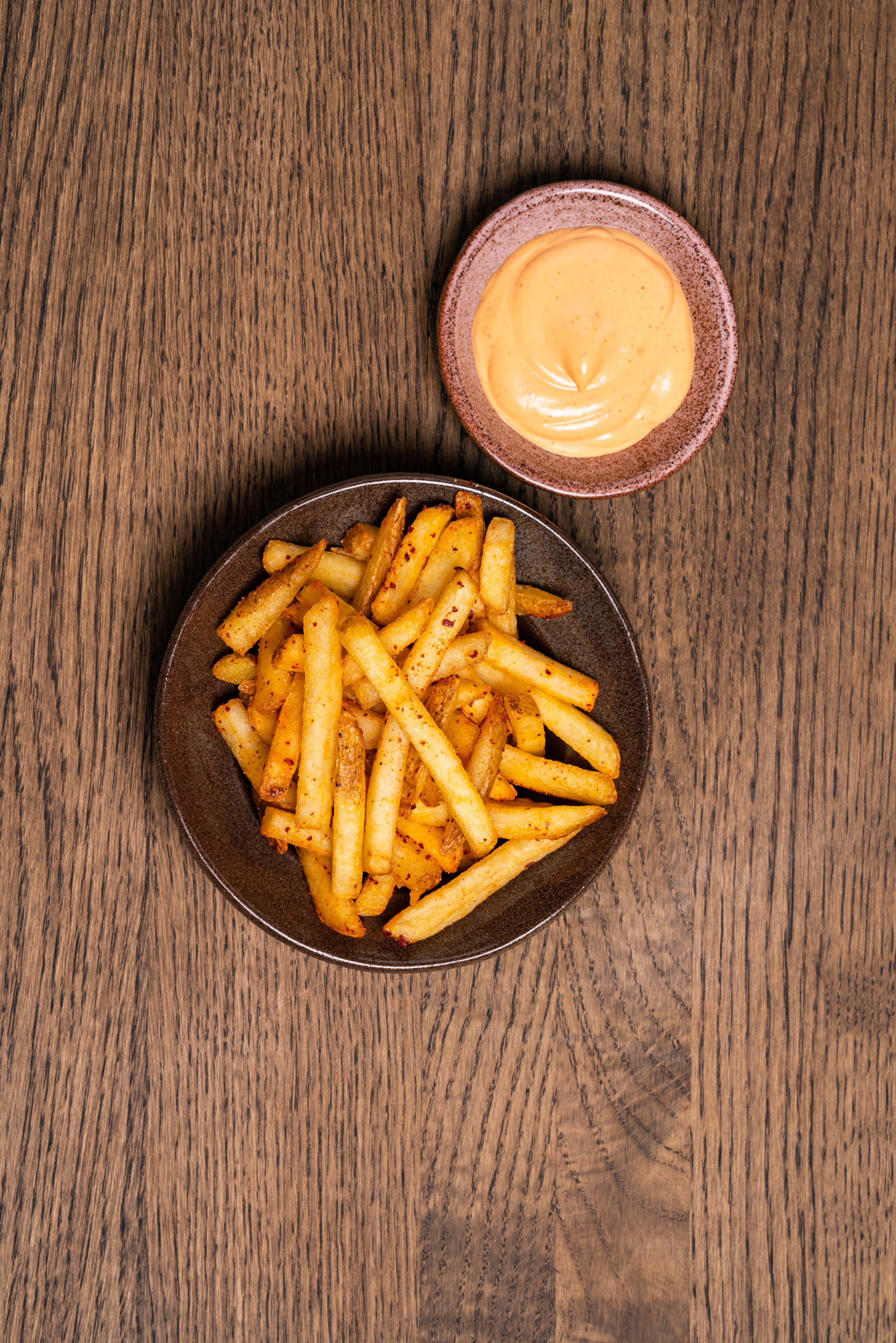 kimchi fries w/mayo 