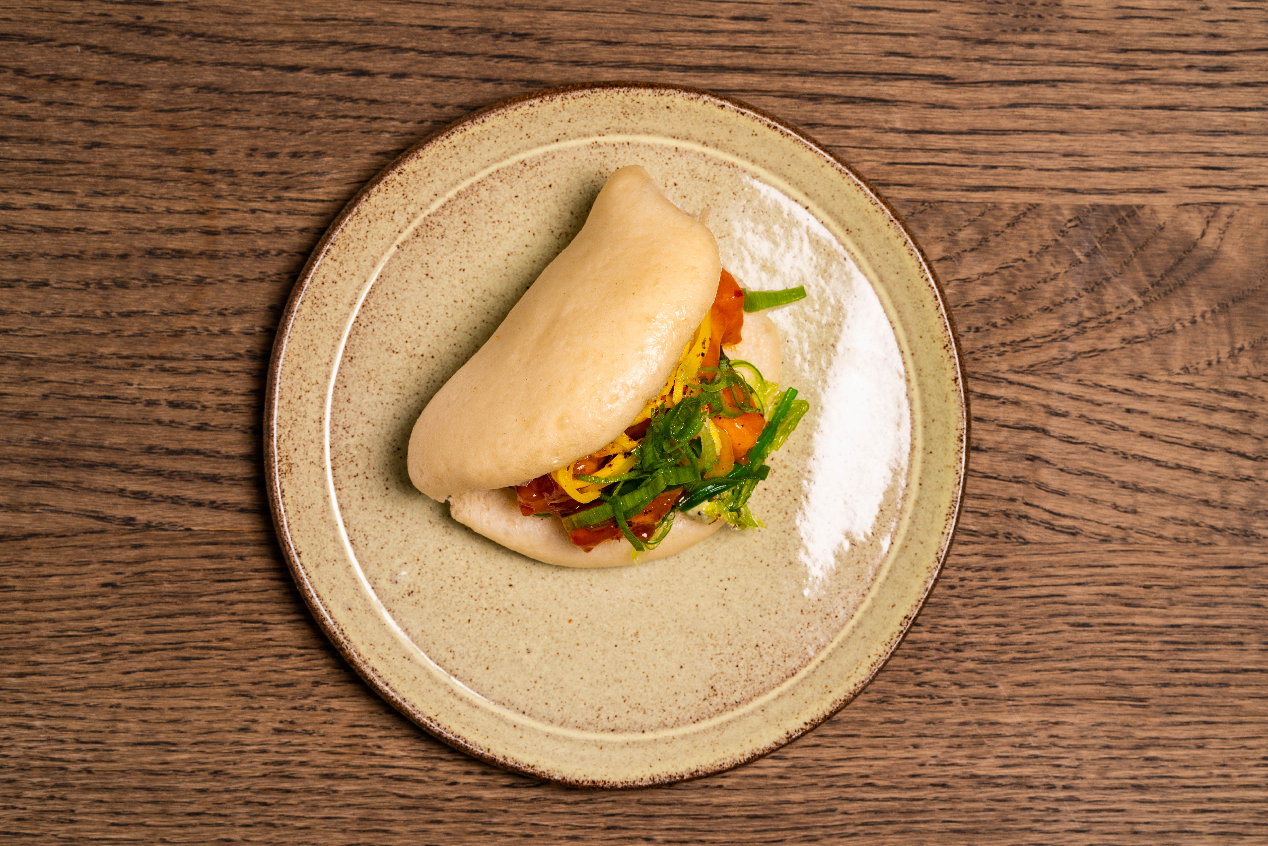 salmon bao 