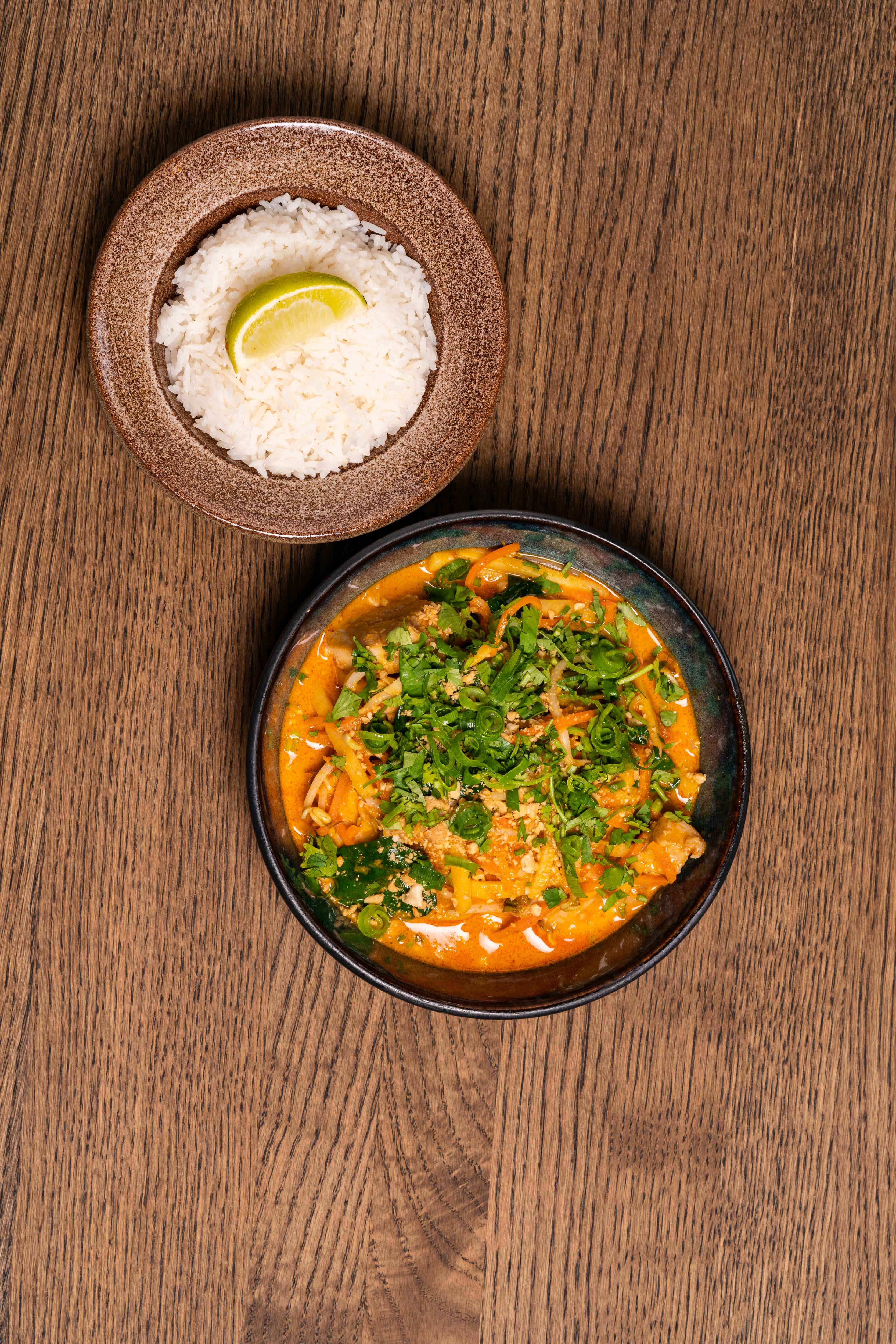 Red curry vegetarian 